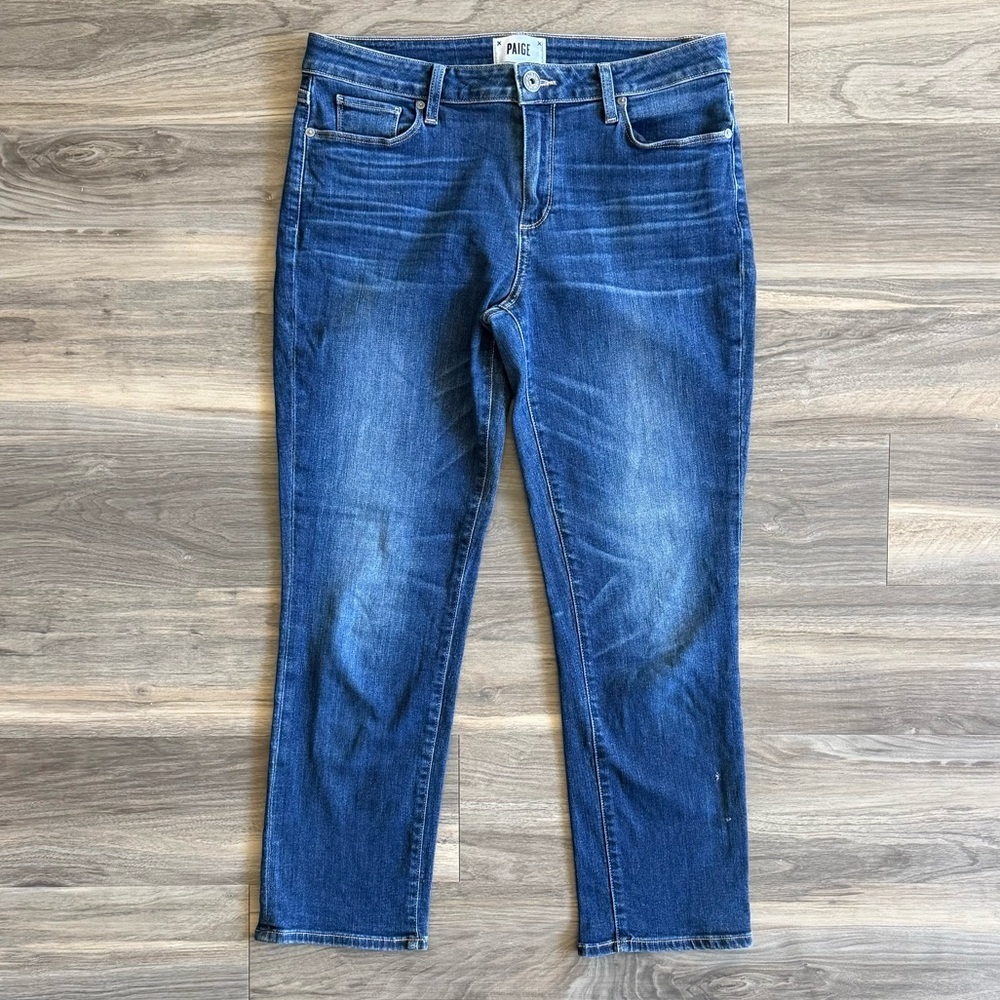 Paige Brigitte Cropped Jeans Size 28